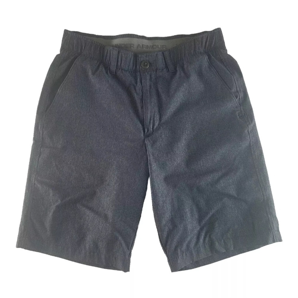 Under Armour Shorts Mens Size 32 Flex Waist Gray Golf Heatgear Activewear